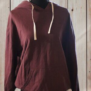 Lily & Lottie, Purple, Cotton Oversized Hoodie, Medium